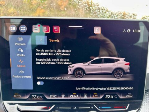 Cupra Formentor 2,0 TDI DSG EVO/LED/KAMERA/ALU 18/NAVI/ADAPT.TEMPOMAT